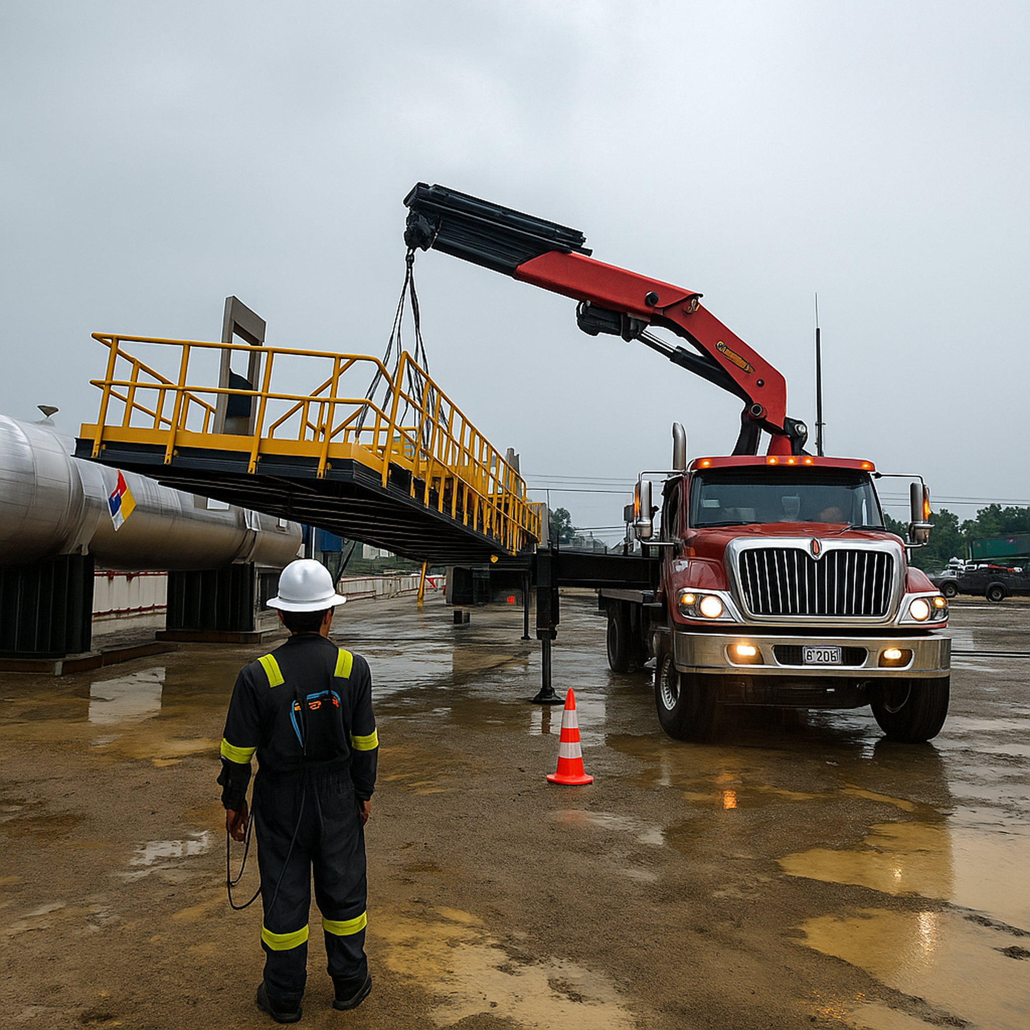 Camión grúa para alquiler ARGO ENERGY SAS