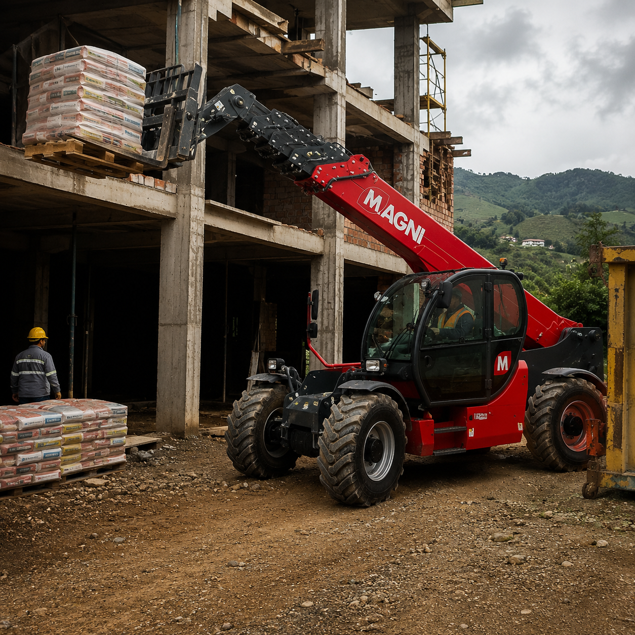Telehandler o manipulador telescópico para alquiler ARGO ENERGY SAS